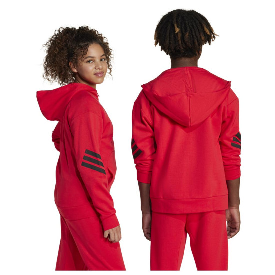 Adidas Παιδική ζακέτα Future Icons 3-Stripes Full-Zip Hooded